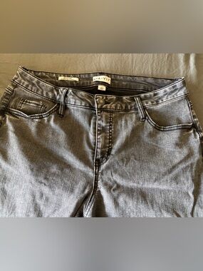 Ava & Viv Gray Stretch Denim Jeggings